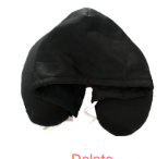 Travel Pillow & Privacy Hoodie