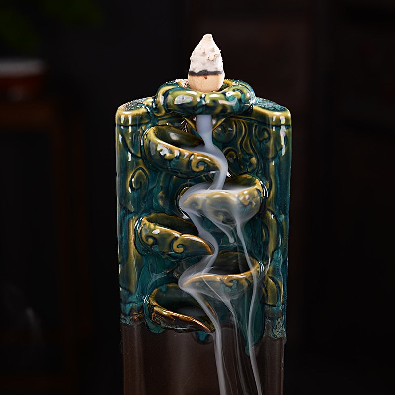 Waterfall Incense Burner